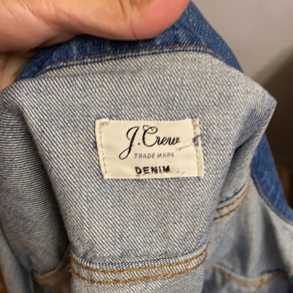 🤍 J. Crew Classic Denim Blue Jacket Size S/M - Picture 6 of 6